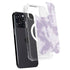 Purple and White Tie Dye iPhone 16 Pro MagSafe Case